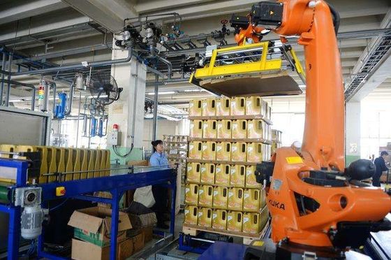 China Completamente robótico da maquinaria de empacotamento do transporte de materiais perigoso/operação fácil semi auto fornecedor