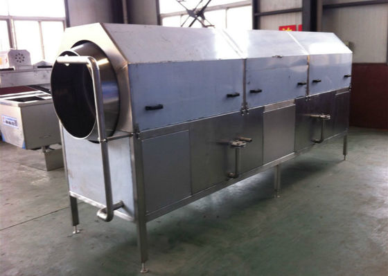China Máquina limpa do cilindro giratório do rolamento, ISO de lavagem do equipamento do vegetal de fruto marcado fornecedor