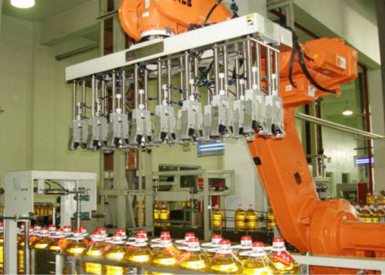 China Tambores que classificam a maquinaria de empacotamento robótico 10-30 caixas pela alta velocidade minúscula fornecedor