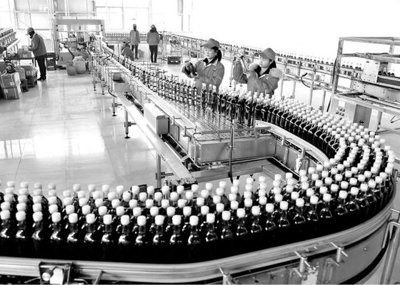China Linha de produção sistema de controlo inteligente do vinho do arroz da fabricação de cerveja do PLC das garrafas de vidro fornecedor